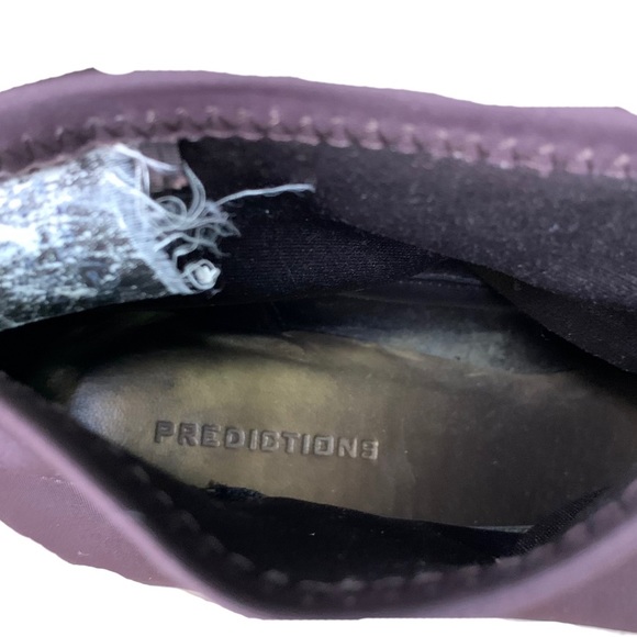 Preditions SOCK HEEL IN DEEP PURPLE/BROWN SIZE 8 - Picture 9 of 10